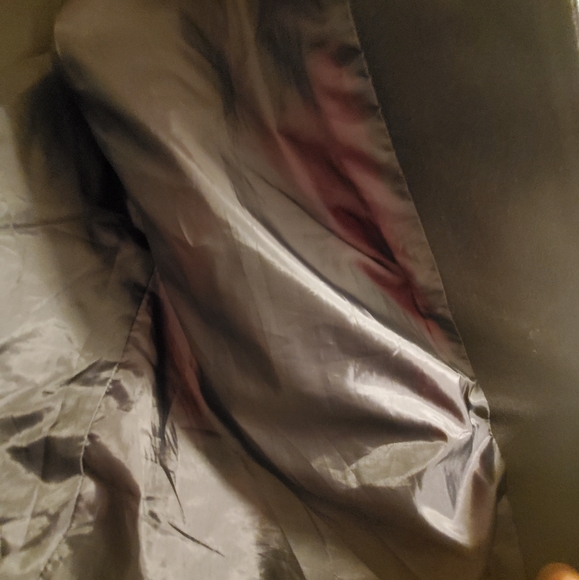 Color Blocking Red Black and Gray Blazer - Picture 2 of 5